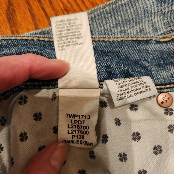Lucky Brand Charlie Skinny Jeans - Picture 6 of 13